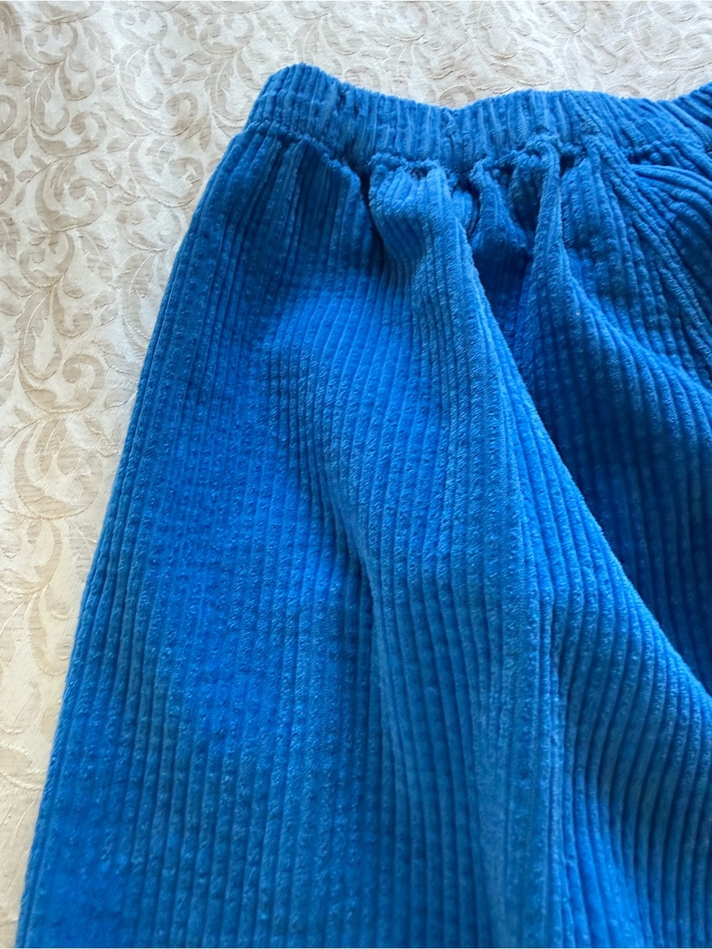 American Vintage Blue Corduroy Pants Size S - Picture 5 of 5